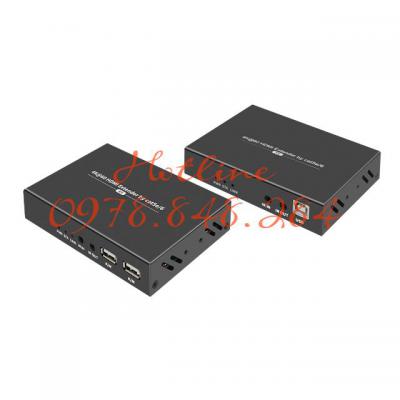 Bộ kết nối HDMI có dây HT129 4Kx2K@60Hz 100m KVM IR mở rộng