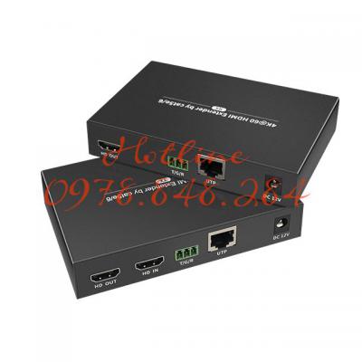 Bộ kết nối HDMI có dây HT129 4Kx2K@60Hz 100m KVM IR mở rộng