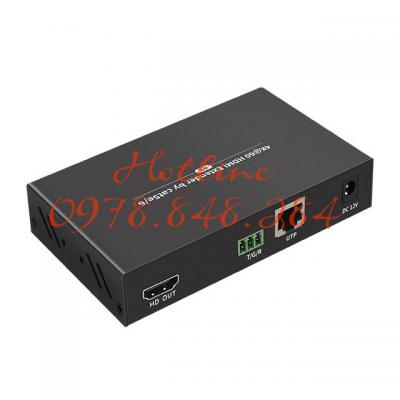 Bộ kết nối HDMI có dây HT129 4Kx2K@60Hz 100m KVM IR mở rộng