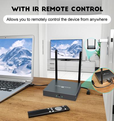 Bộ thu phát HDMI Không dây DT237W Plus 4K 150m dải tần 60GHz chính hãng - Điện thoại máy tính sang TV