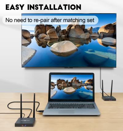 Bộ thu phát HDMI Không dây DT237W Plus 4K 150m dải tần 60GHz chính hãng - Điện thoại máy tính sang TV